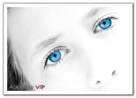 Yeux bleu
